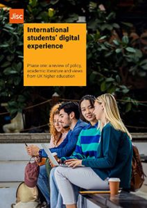 Jisc phase 1 report international students' digital experience